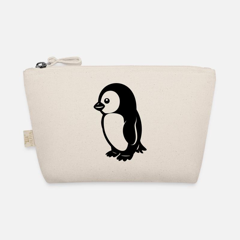 Pinguin - Bio-Täschchen - Natur