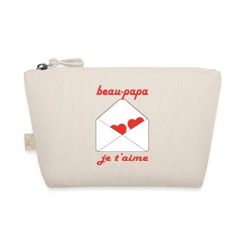 Beau papa je t'aime - Trousse biologique - nature - Devant