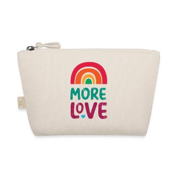 LGBTQ Pride Month - More Love - Organic Pouch - nature - Front