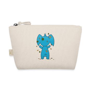 Elephant Leaves - Organic Pouch - nature - Front