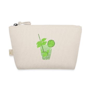 Laby Mojito (white outline) - Organic Pouch - nature - Front
