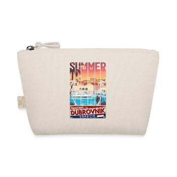 croatia hrvatska hrv hr zagreb split dubrovnik - Organic Pouch - nature - Front