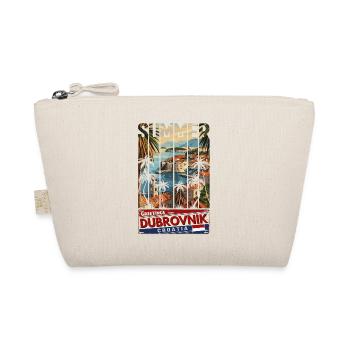 Croatia Kroatia travel summer croatia Dubrovnik - Organic Pouch - nature - Front