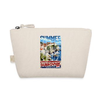 Croatia Kroatia travel summer croatia Dubrovnik - Organic Pouch - nature - Front