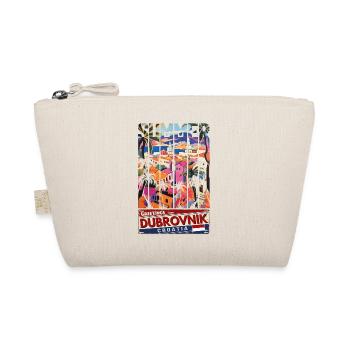 Croatia Kroatia travel summer croatia Dubrovnik - Organic Pouch - nature - Front