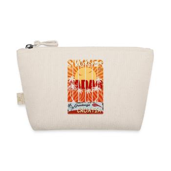 Croatia hrvatska kroatien hrv hr travel Zadar - Organic Pouch - nature - Front