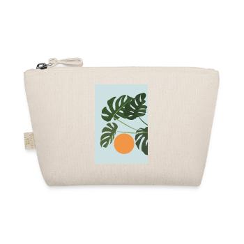 Monstera Sunset - Organic Pouch - nature - Front