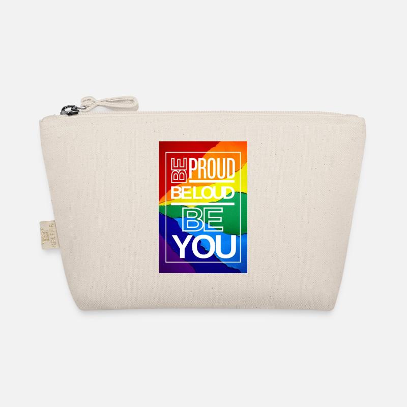 Be Proud Be Loud Be YOU - Bio-Täschchen - Natur