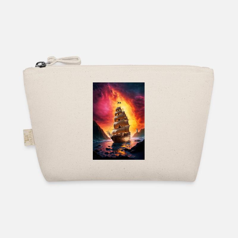 Pirate ship at the Fire Gate Organic Pouch