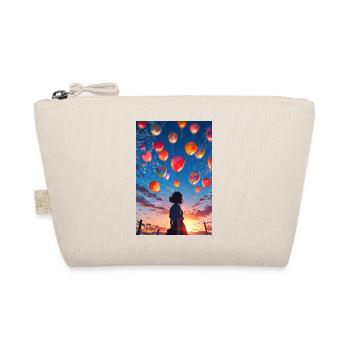 Fille avec des ballons - Trousse biologique - nature - Devant