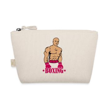 boxing boxer - Bio-Täschchen - Natur - Vorne