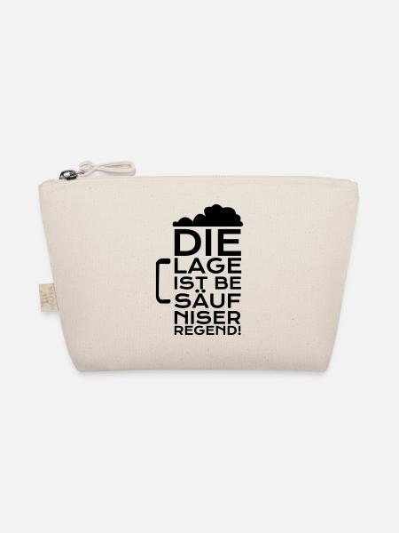 Die Lage ist Besäufniserregend - Bio-Täschchen - Natur - Vorne