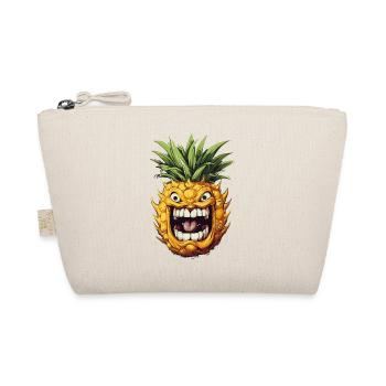 Funny Pineapple Fruit - Organic Pouch - nature - Front