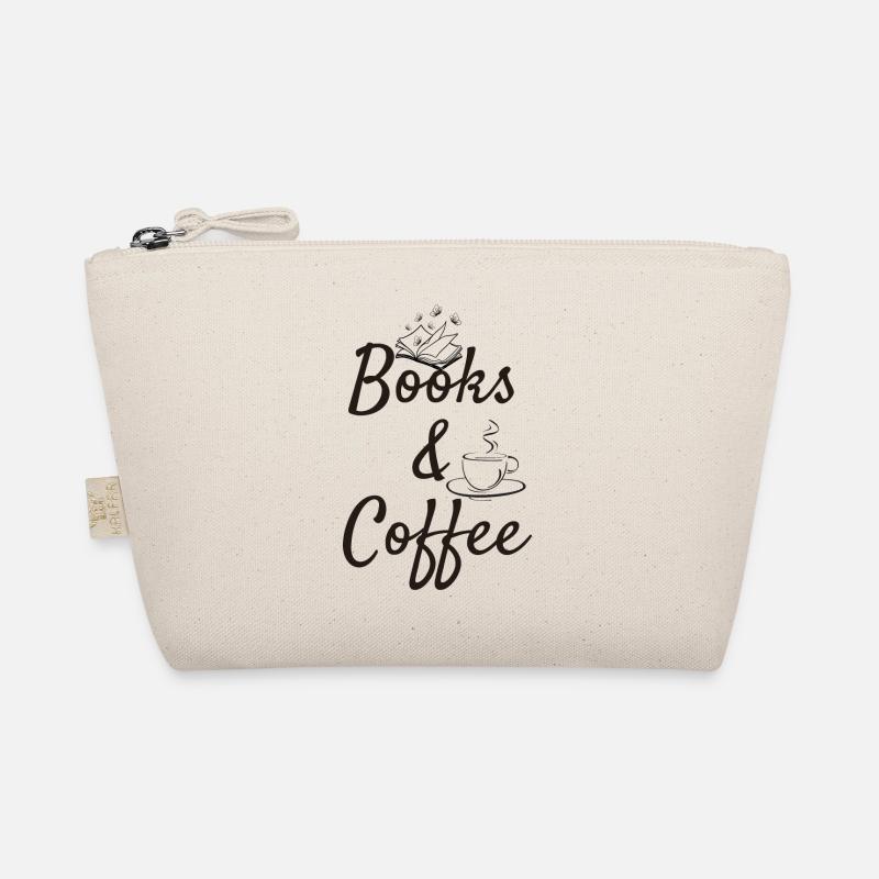 Books & coffee Bio-Täschchen