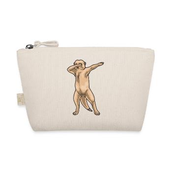 Erdmännchen Hip Hop Tanz - Bio-Täschchen - Natur - Vorne