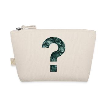 Tropics Plants Question Mark Jungle Monstera - Organic Pouch - nature - Front