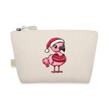 Noël flamant rose - Trousse biologique - nature - Devant
