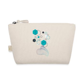 GeoFusion 3 : un design géométrique audacieux - Trousse biologique - nature - Devant