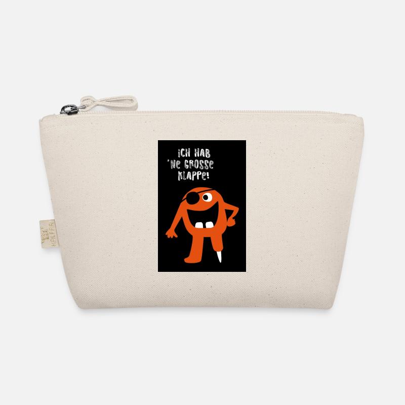 Poster Monster Flap Comic Halloween Cool Saying Organic Pouch