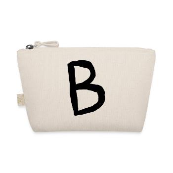 Buchstaben B - Bio-Täschchen - Natur - Vorne