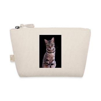Cat cat sweet kitten - Organic Pouch - nature - Front