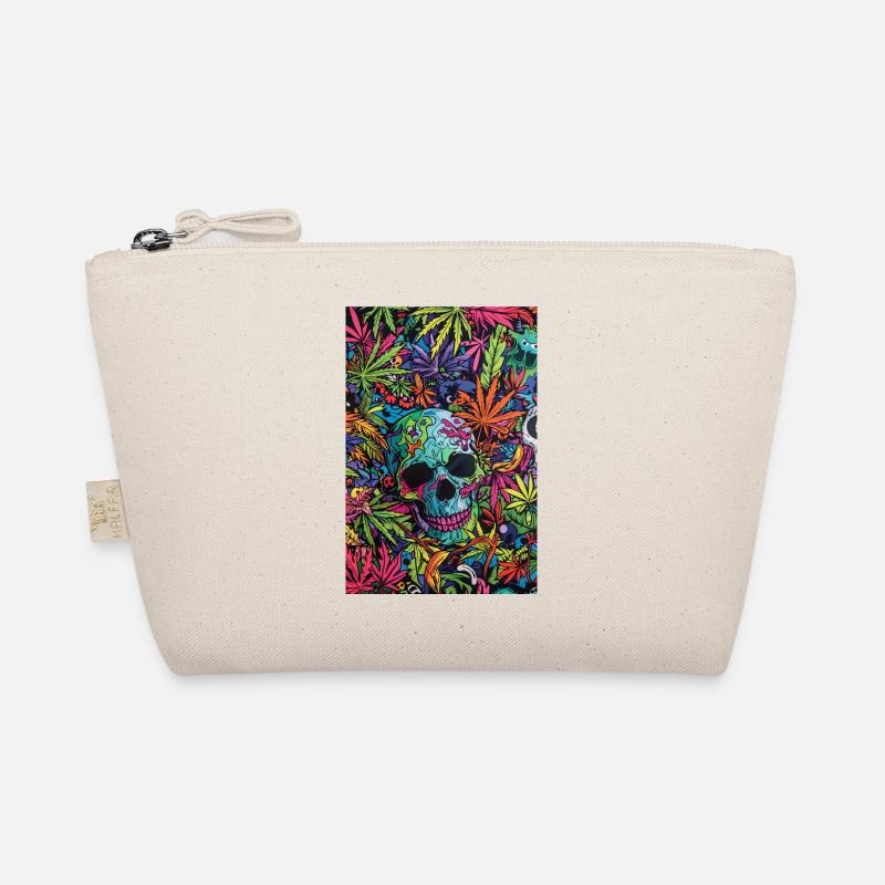Crâne psychédélique dans la jungle Trousse biologique