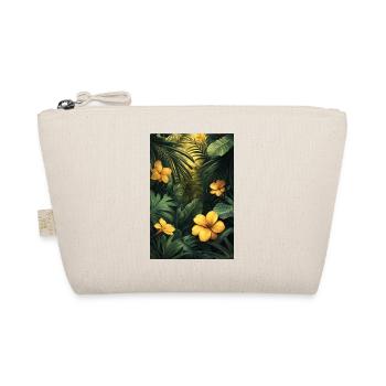 Tropical flowers in the leaf forest - Organic Pouch - nature - Front