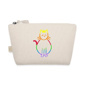 Années 80 Années 90 Rétro Vintage Chat Chats Chaton - Trousse biologique - nature - Devant