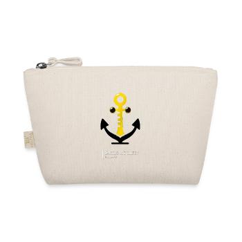 Smiling anchor, humor, personal development - Organic Pouch - nature - Front