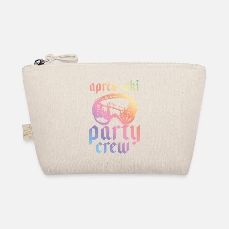 Apres Ski Party Crew Bunt - Bio-Täschchen - Natur