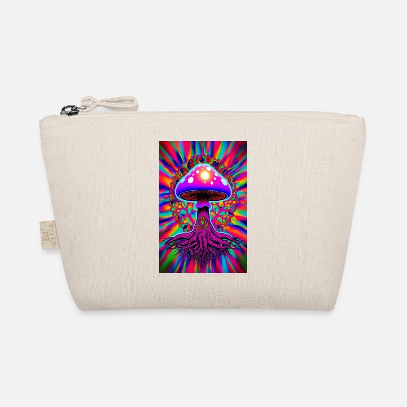 Psychedelischer Pilz Bio-Täschchen