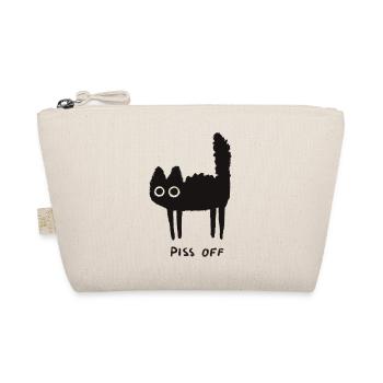 Grumpy Kitty Vibes – Lass mich in Ruhe - Bio-Täschchen - Natur - Vorne