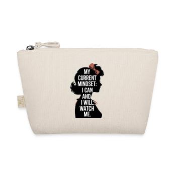 Motivations-Design „I Can and I Will“ - Bio-Täschchen - Natur - Vorne