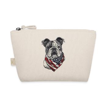 Bulldogge - Bio-Täschchen - Natur - Vorne