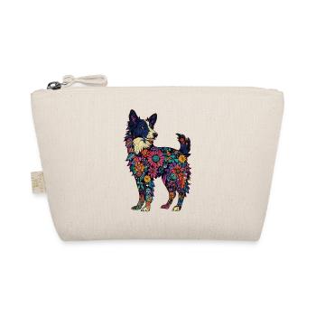 Border Collie - Bio-Täschchen - Natur - Vorne