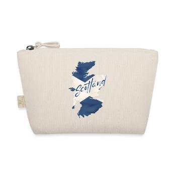 Flag of Scotland, Scottish pride - Organic Pouch - nature - Front