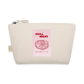 Welcome to Pizza Night - red-pink - Party-Style - Organic Pouch - nature - Front