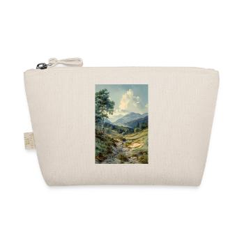 Nature Landscape Illustration Poster - Organic Pouch - nature - Front