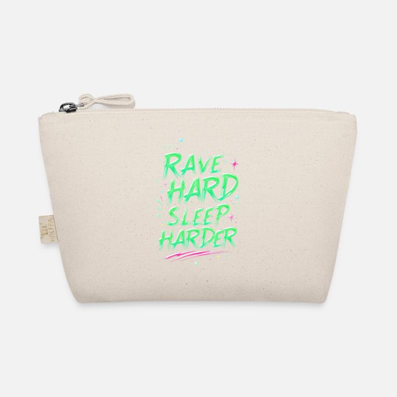 Motivational Lighting Rave Neon Organic Pouch