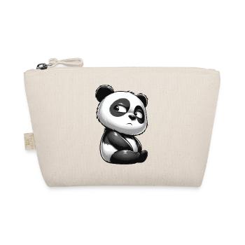 Sceptique Panda Dessin animé Mignon Doute - Trousse biologique - nature - Devant