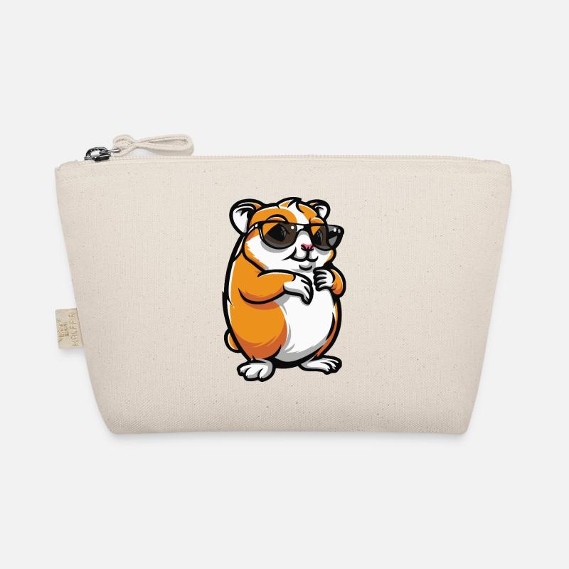 Hamster Cool Animal Organic Pouch
