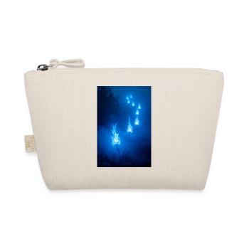Hitodama Ethereal, flickering soul lights drifting - Organic Pouch - nature - Front