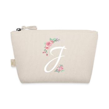 Buchstabe j Blumen - Bio-Täschchen - Natur - Vorne