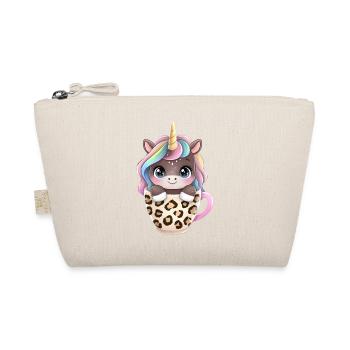 Unicorn in the cup - 🦄 - Organic Pouch - nature - Front