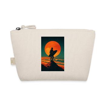 Sunset Seeker – Surf the Stars - Organic Pouch - nature - Front
