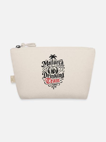 Mallorca Drinking Team - Bio-Täschchen - Natur - Vorne