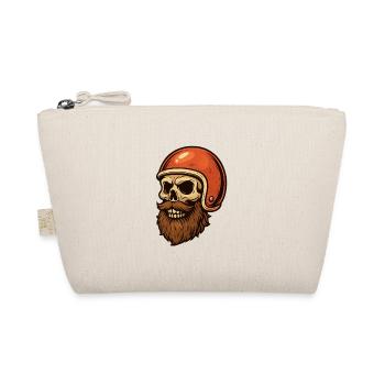 Skull Rider 01 - Bio-Täschchen - Natur - Vorne