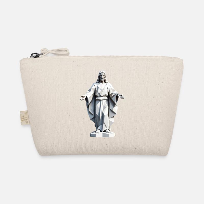 Jesus Christus - Silhouette Religion Design Bio-Täschchen