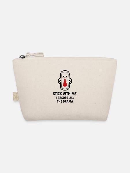 Stick With Me – Conception de serviettes hygiéniques - Trousse biologique - nature