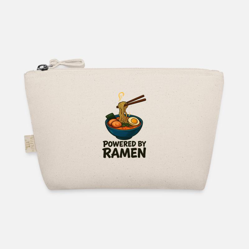 Powered by Ramen - Cool Japan Design Organic Pouch